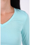 Bluza Dama Jjxx Jxharmony Tight Navn V-Neck Aquarius